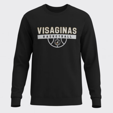 Džemperis "Visaginas Basketball" su krepšinio kamuoliu ant krutinės