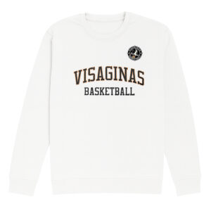 Džemperis „Visaginas Basketball“ (baltas)