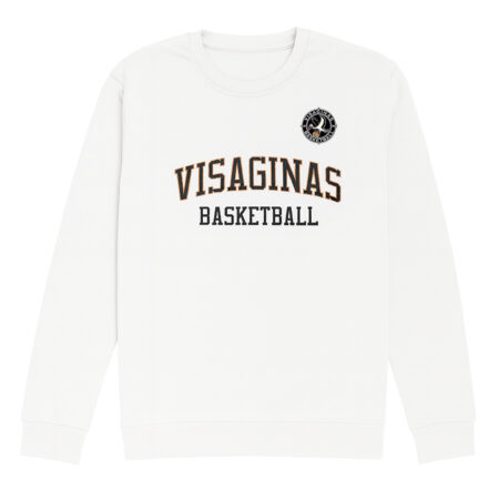 Džemperis „Visaginas Basketball“ (baltas)