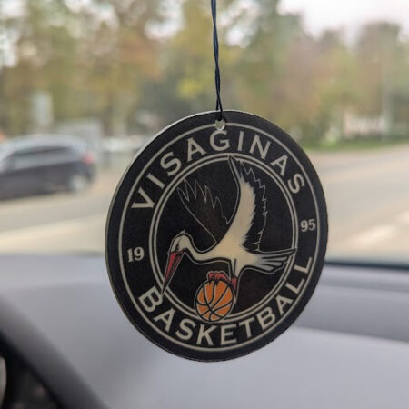 Kvapukas mašinai „Visaginas Basketball“