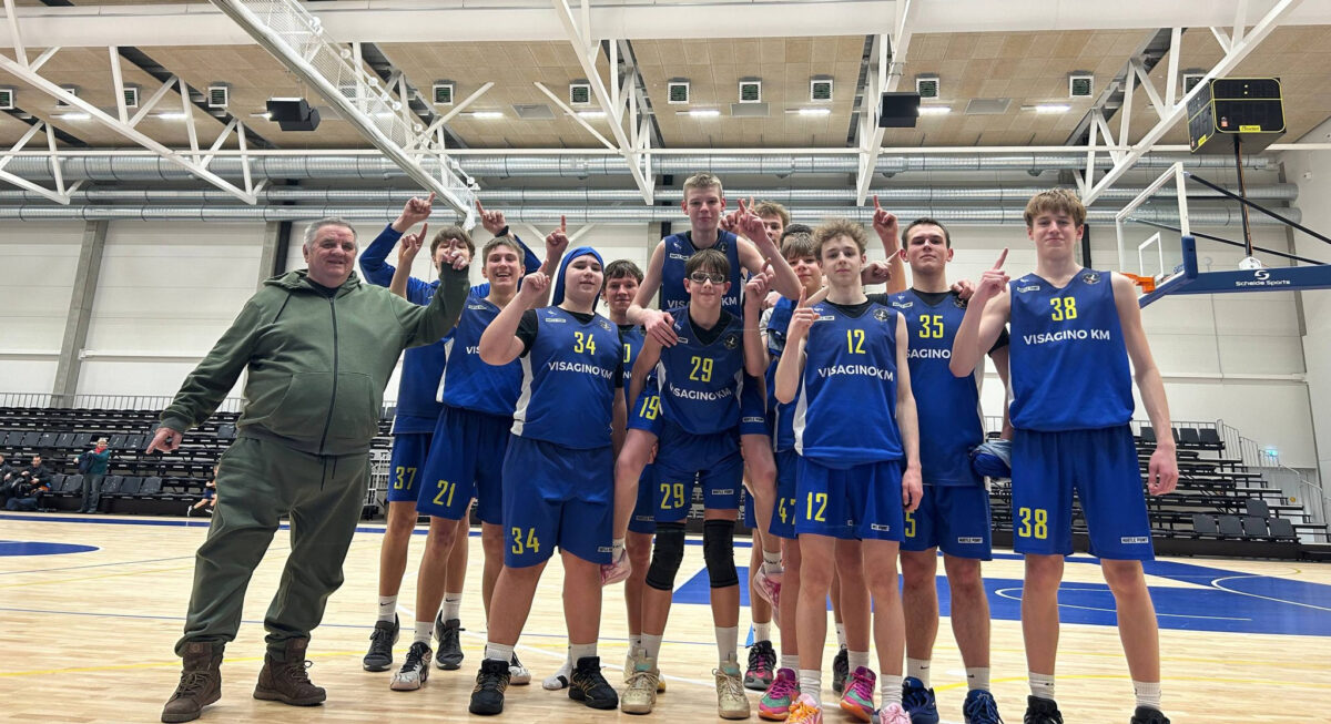 MKL U17 C pogrupio nugalėtojai – Visagino KM