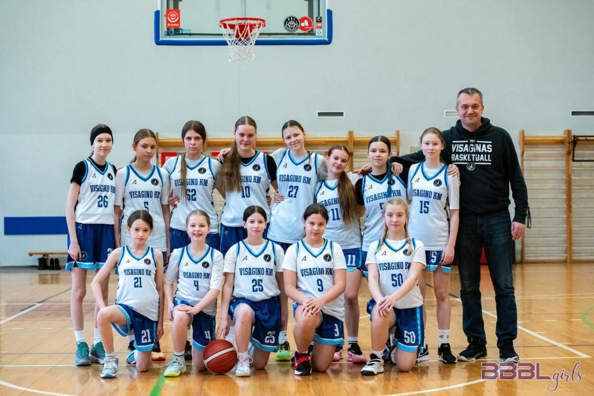 Visagino KM U14 merginų komanda