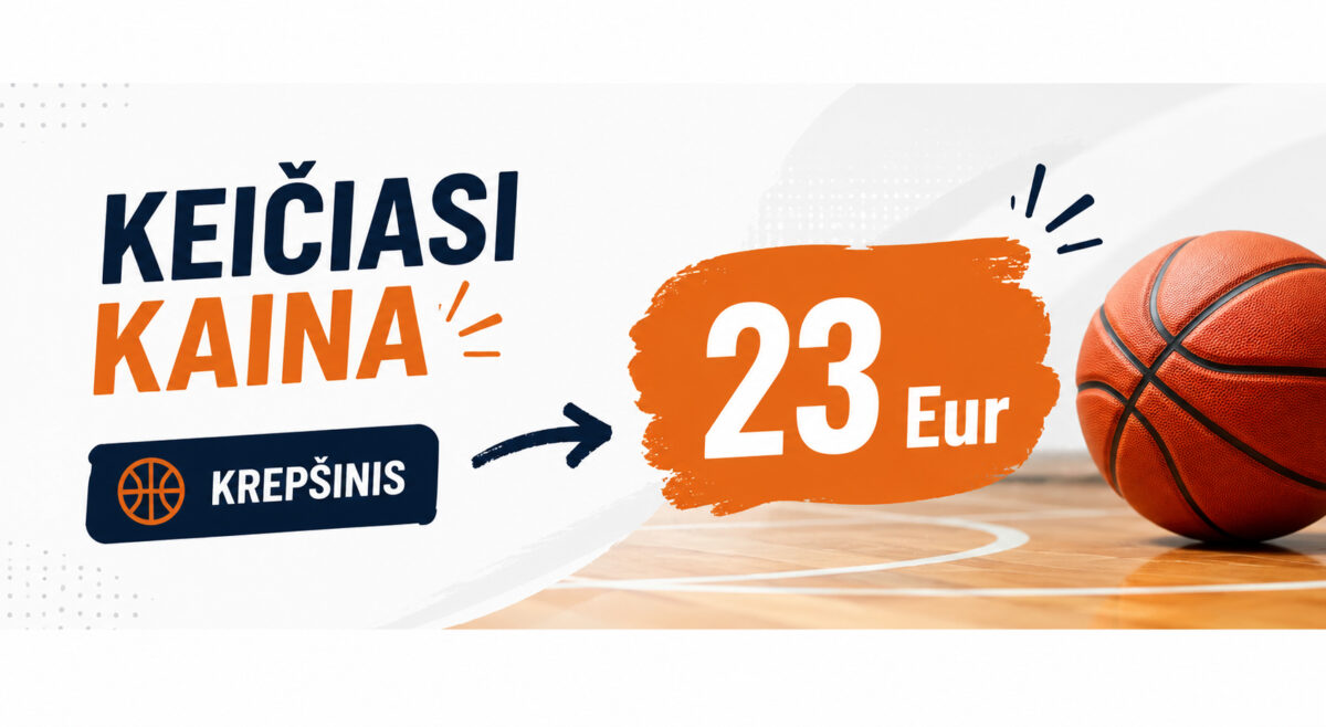 kaina už krepšinį